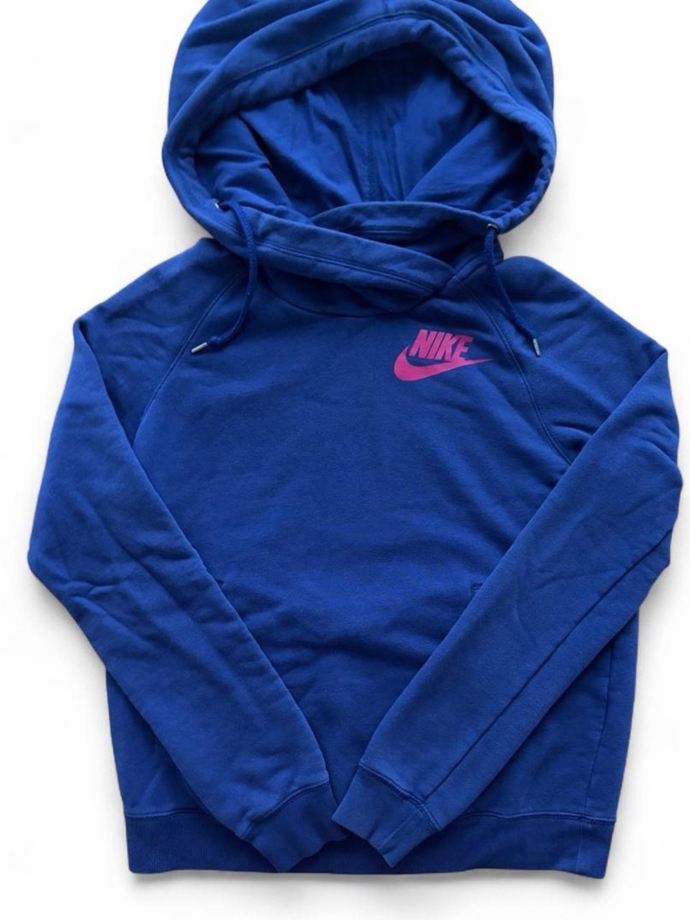 Nike Sportswear Women's Funnel Neck Raglan Pullover Hoodie Size Medium